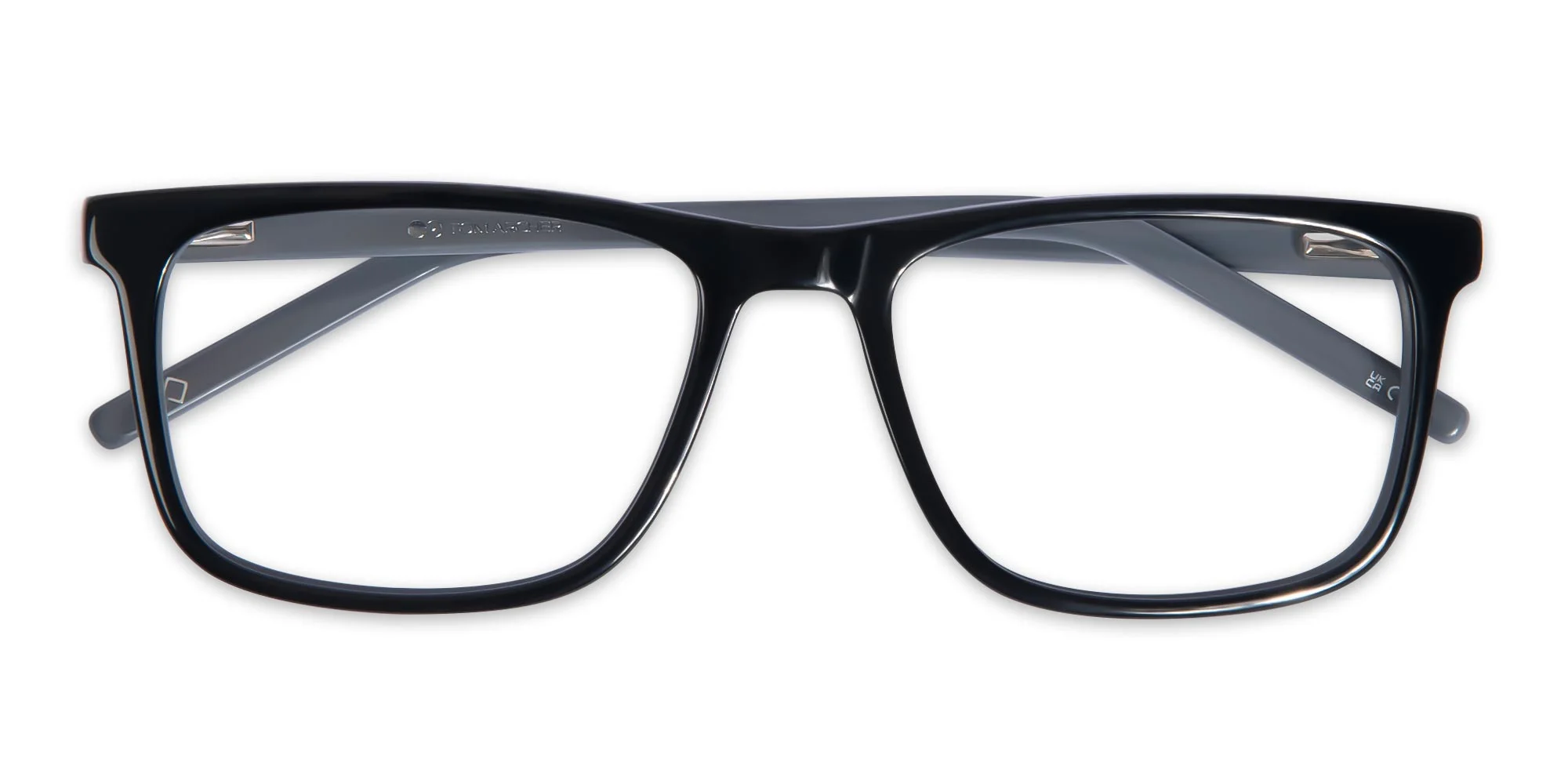 Black Frame Rectangular Glasses-1