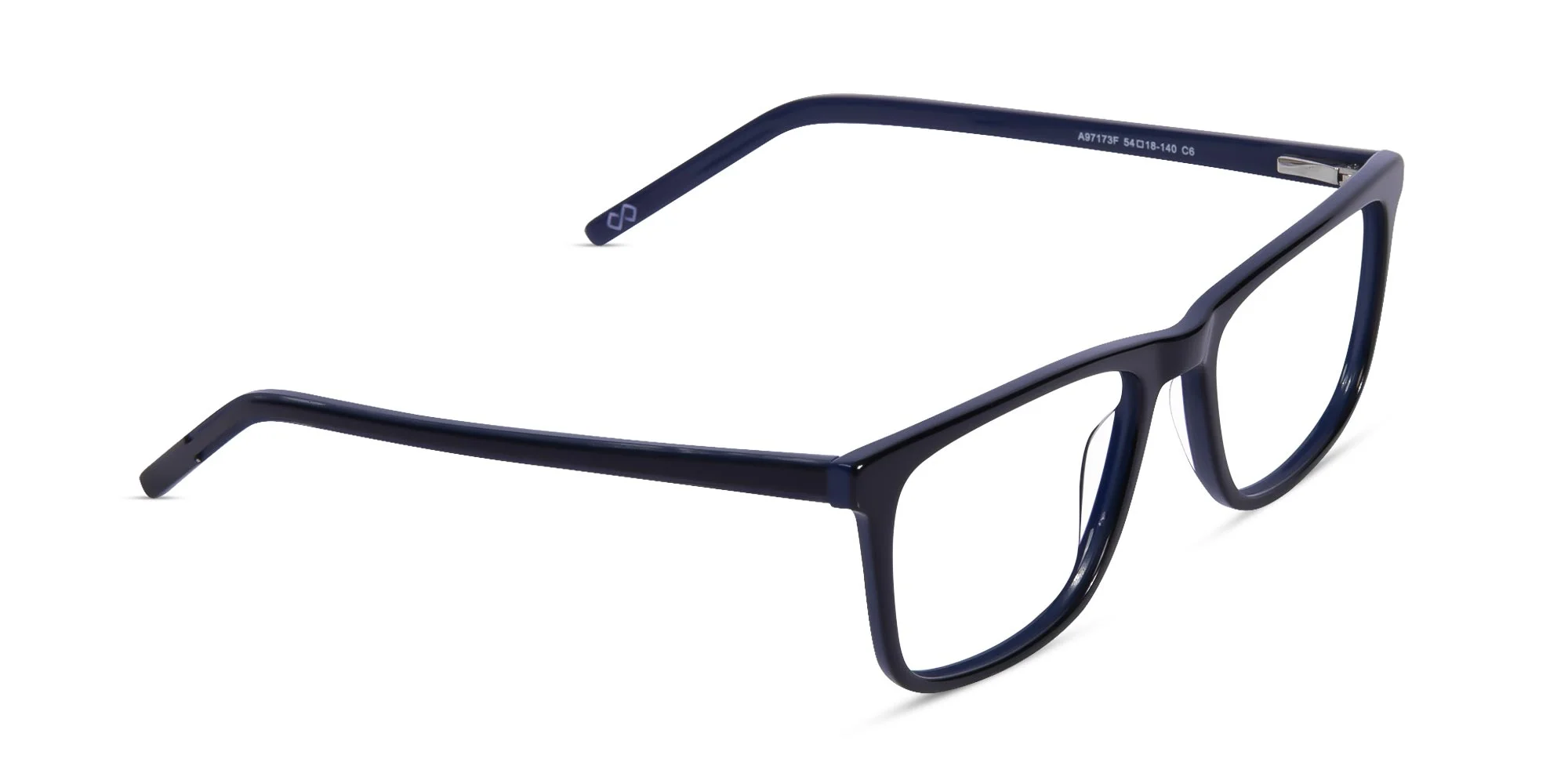 Black And Navy Blue Glasses Frames-1