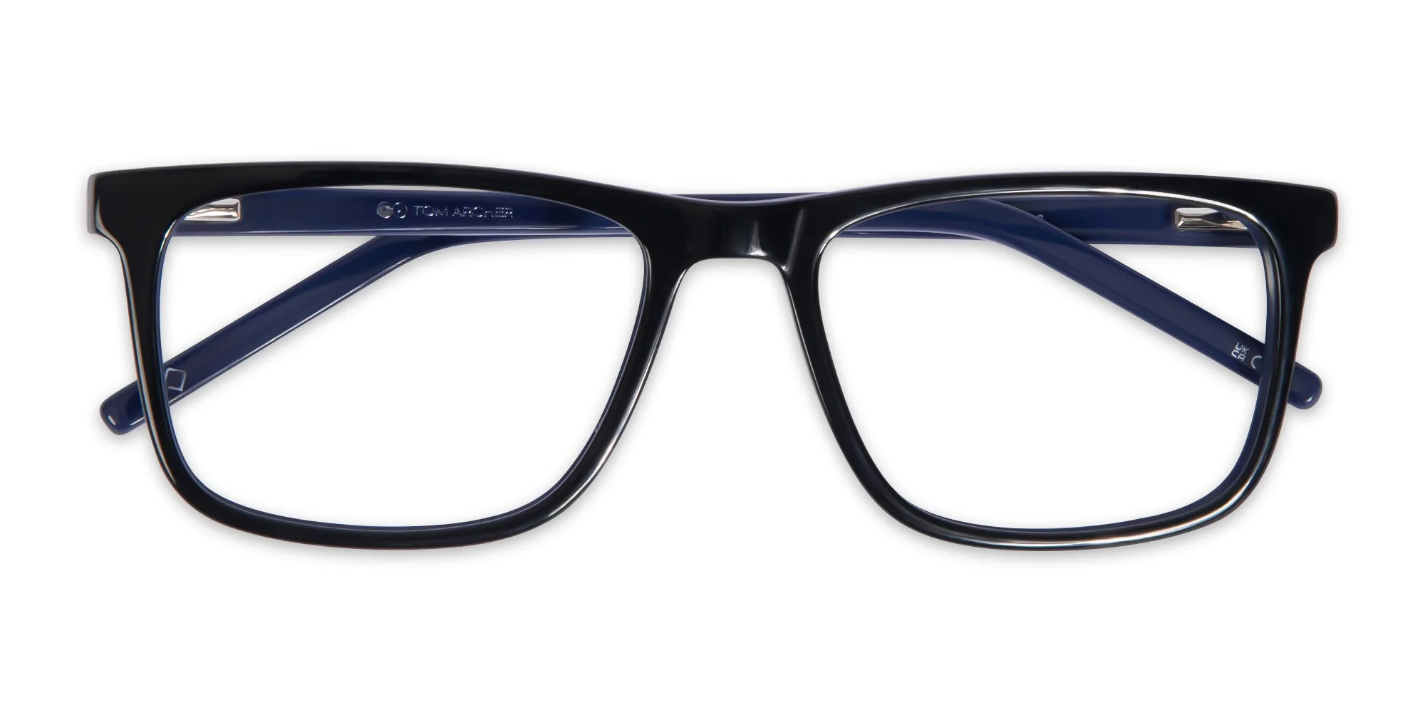 Black And Navy Blue Glasses Frames-1