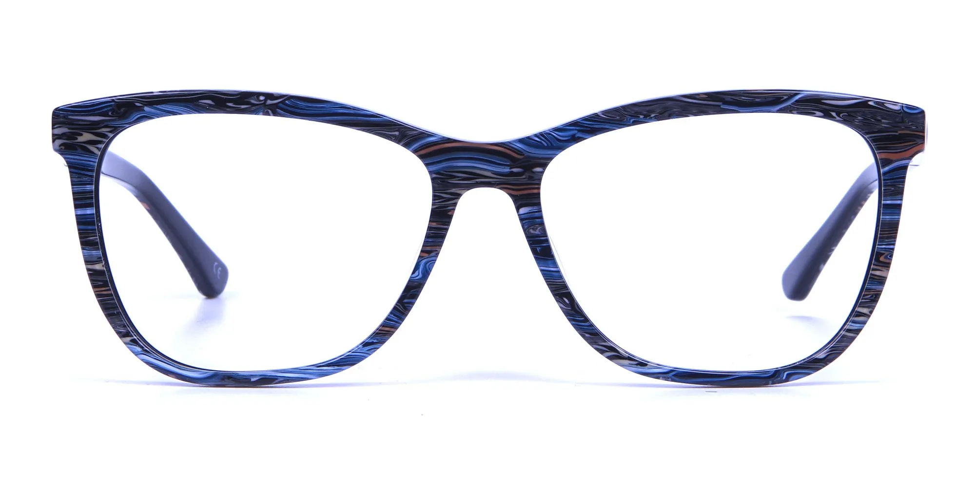 Blue Oversized Glasses- 1