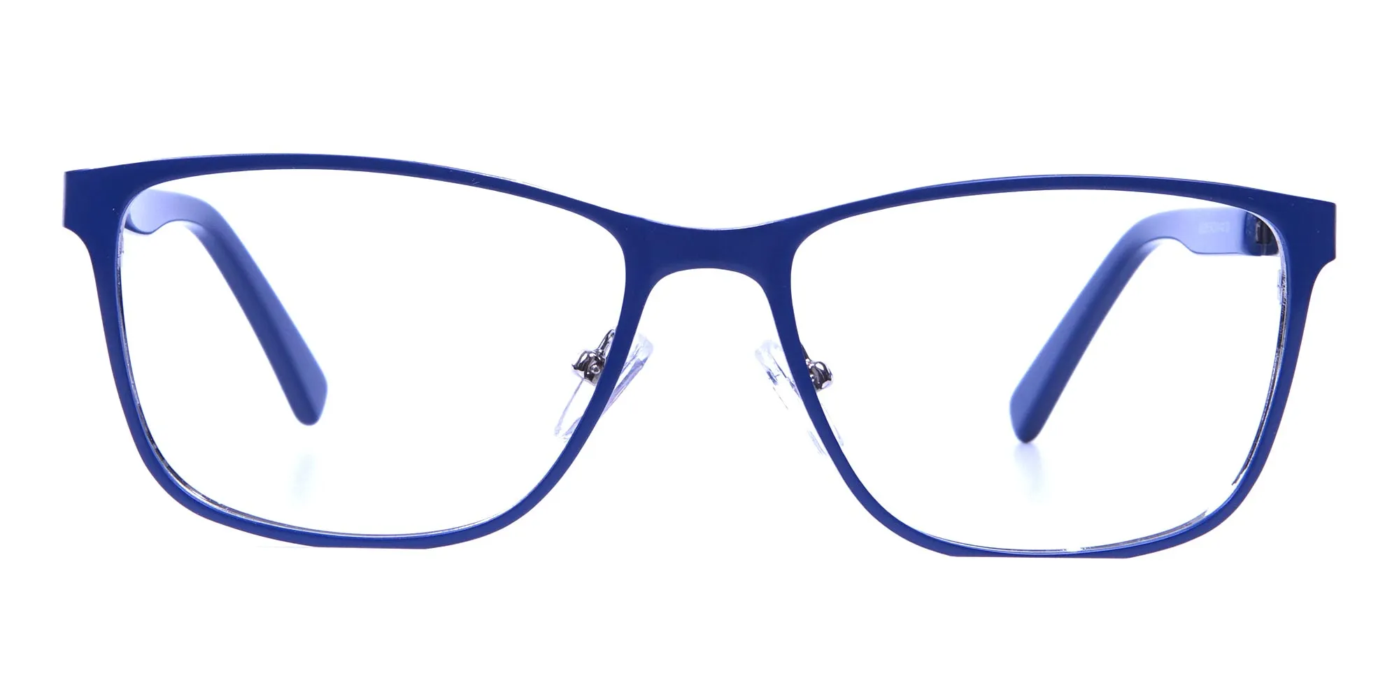 Blue Wide Frame Eyeglasses -1