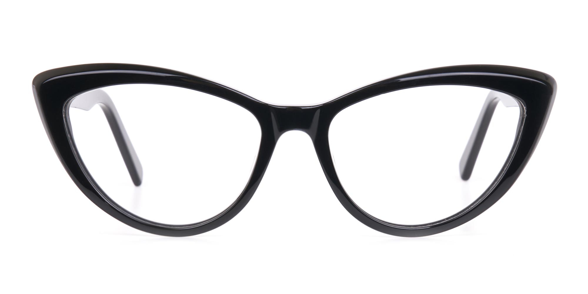 Black Cat Eye Glasses Frame For Women-1