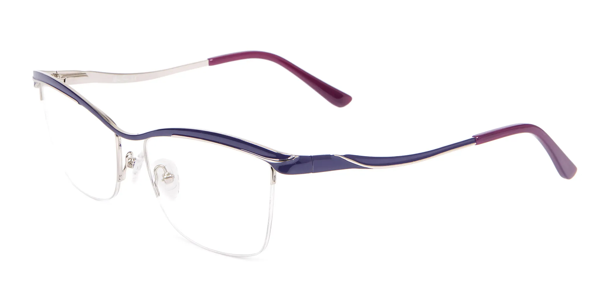 Woman Semirimless Frame Cateye & Rectangle-2