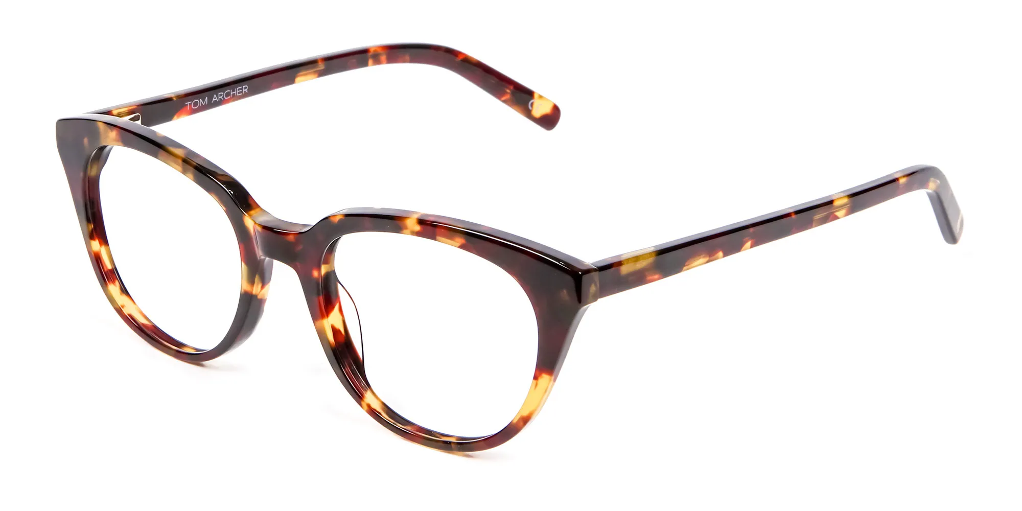 Sunshine Tone Tortoiseshell Glasses - 1