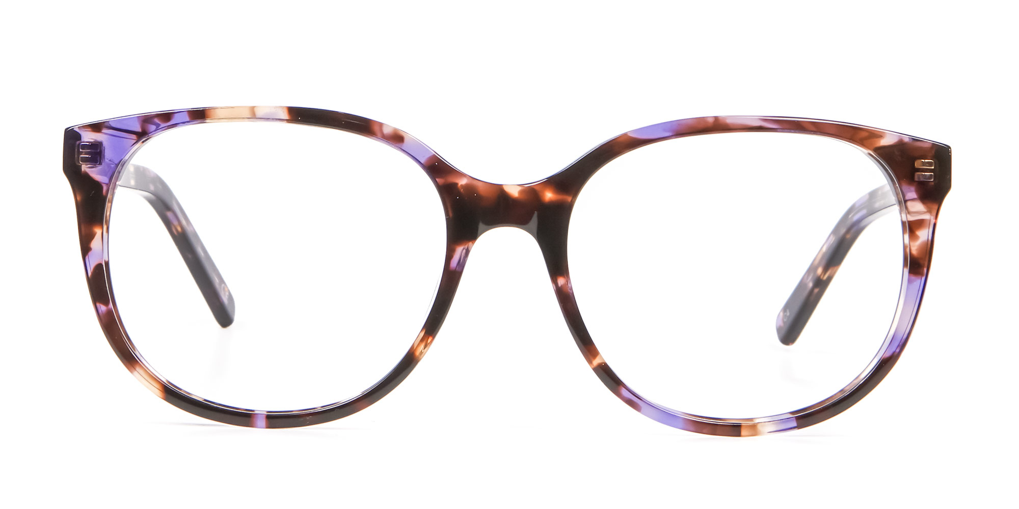 Low Bridge Purple Tortoiseshell Frame