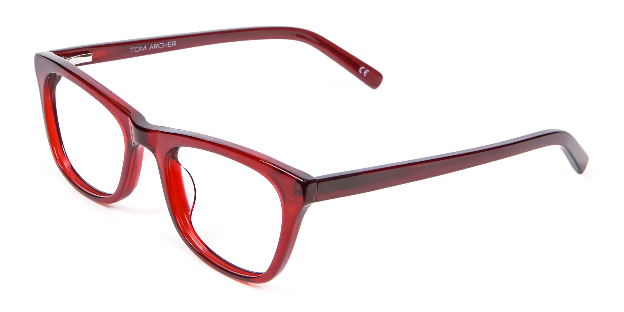 Cherry Wine Cat Eye Glasses - 1