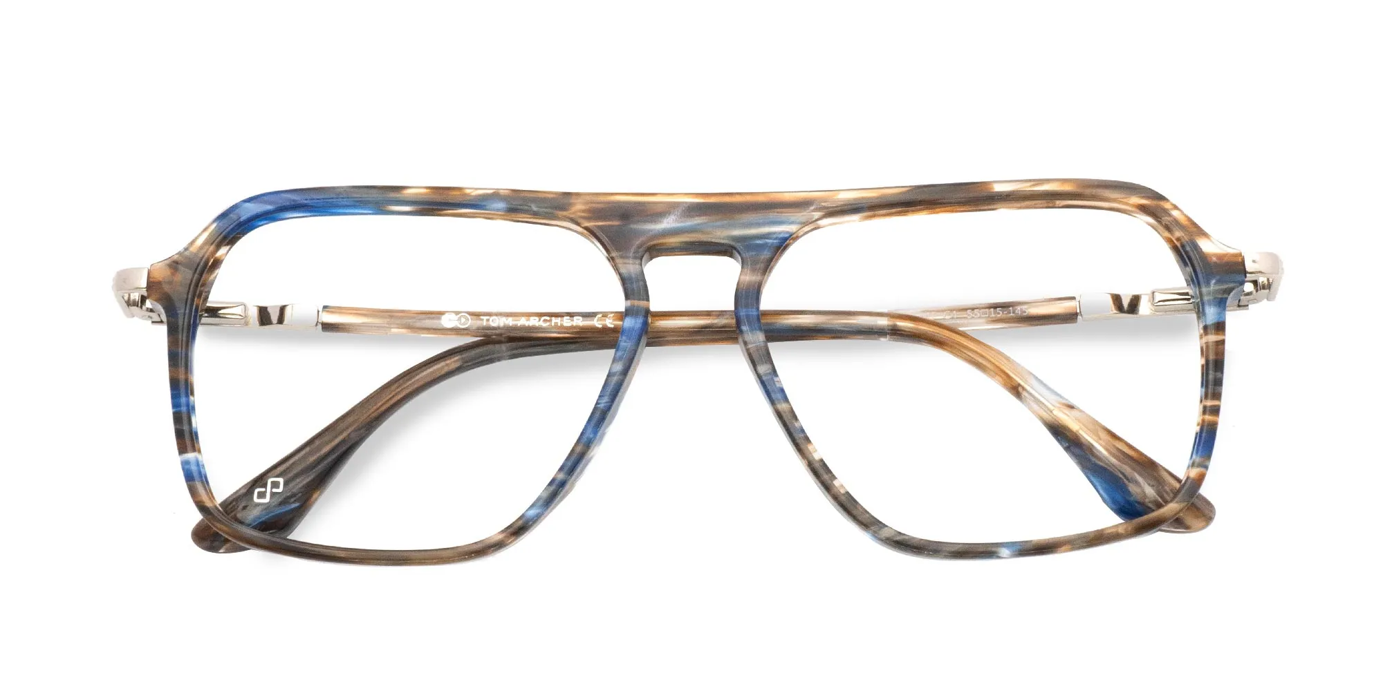 Flat Top Tortoiseshell Glasses-2