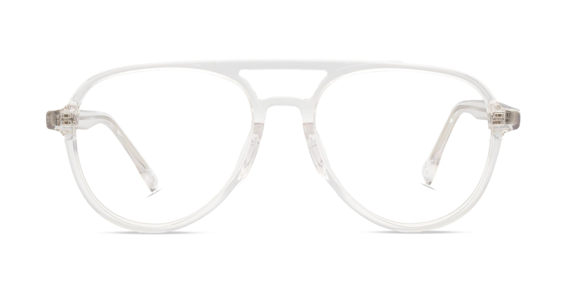 Clear Aviator Glasses-1