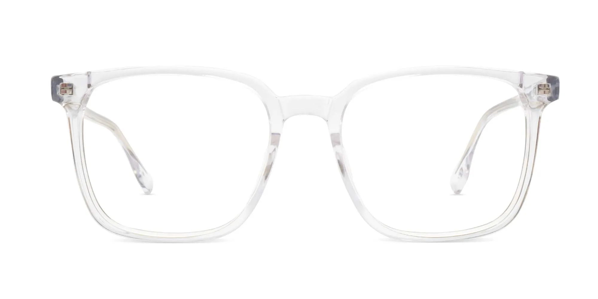CHARFORD 2 - Clear Square Full Rim Glasses | Specscart.®