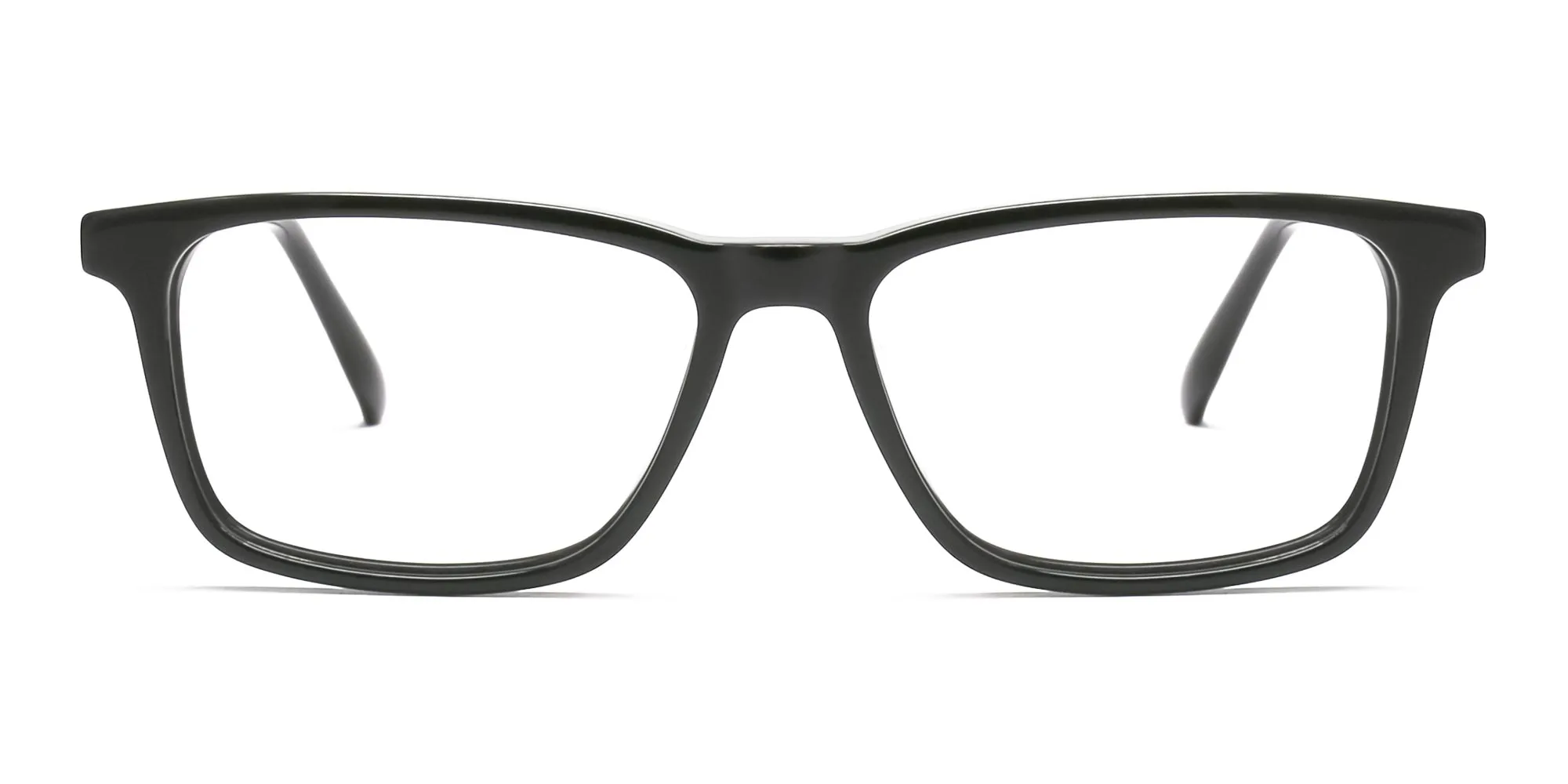 black rectangular glasses-2