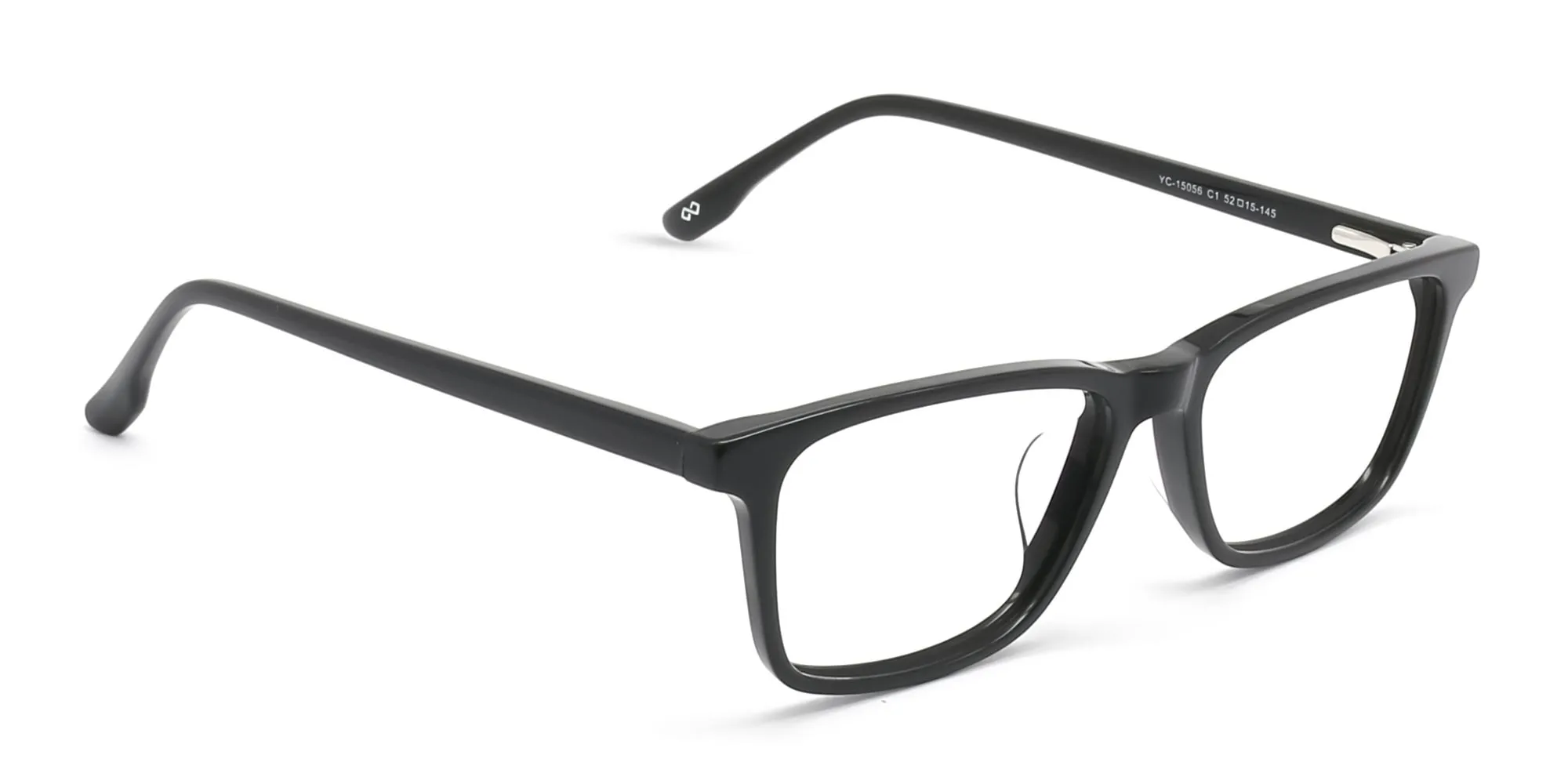 black rectangular glasses-2