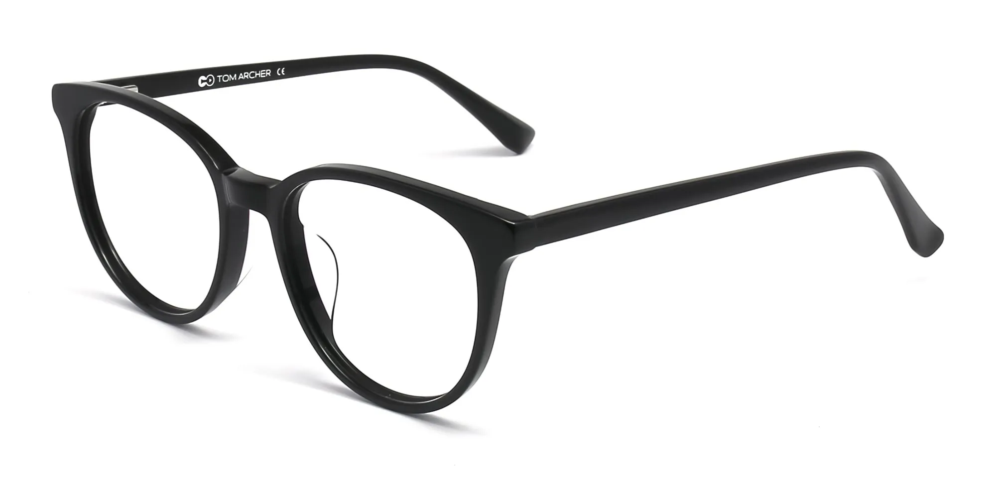 black round eyeglasses-2