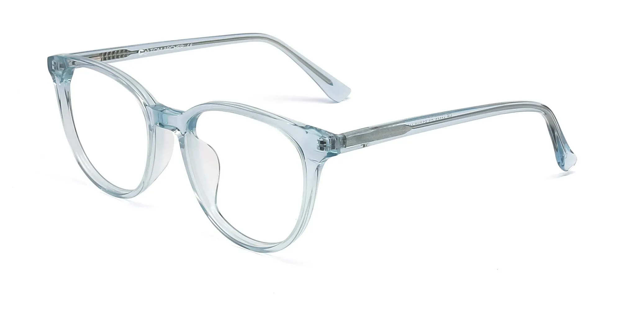 blue round eyeglass frames-2