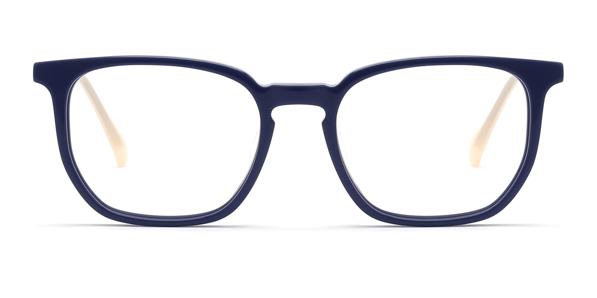 blue square eyeglass frames-1