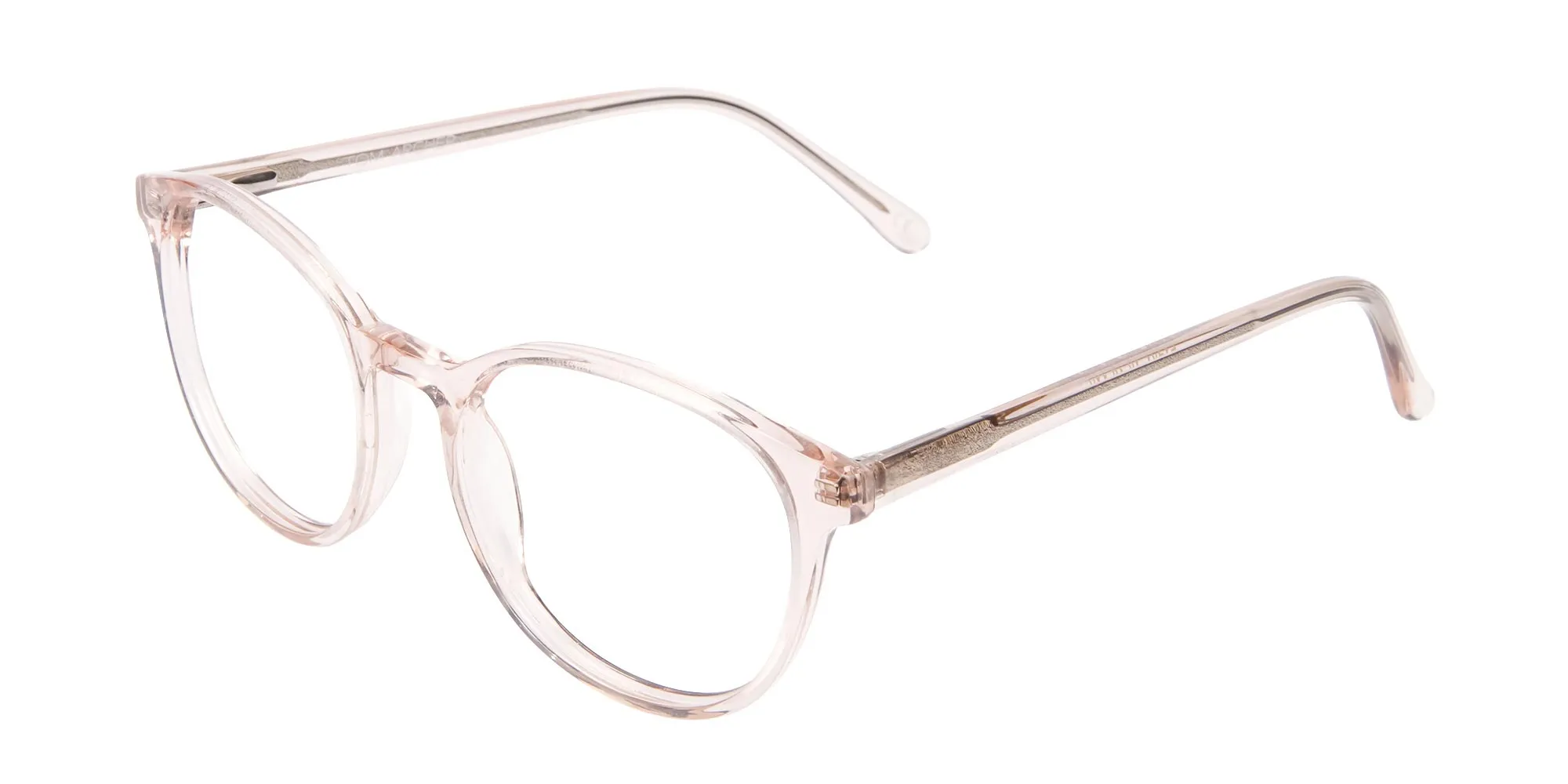 Sweet Pink and Translucent Glasses-2