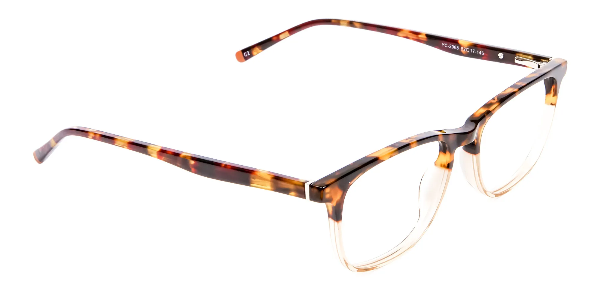Tortoiseshell Dual-Toned Designer Glasses - 2
