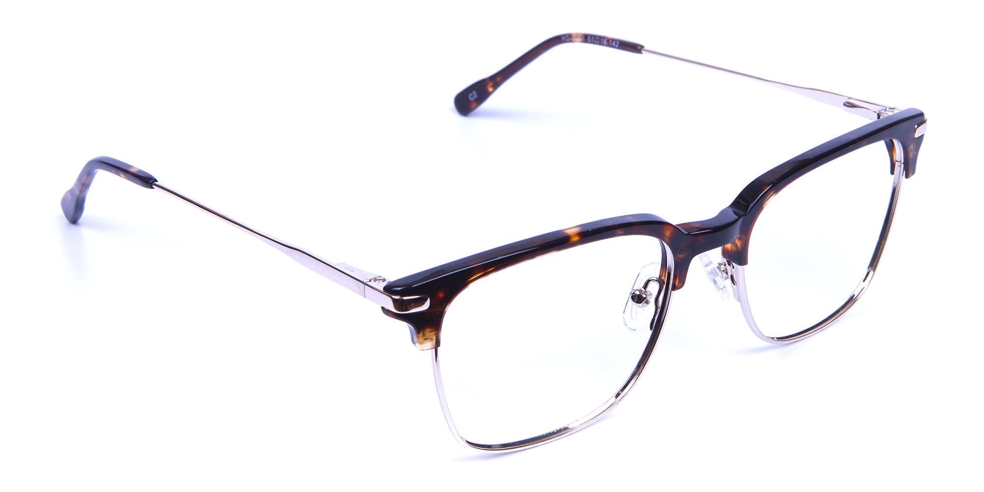 Browline Glasses in Havana and Tortoiseshell