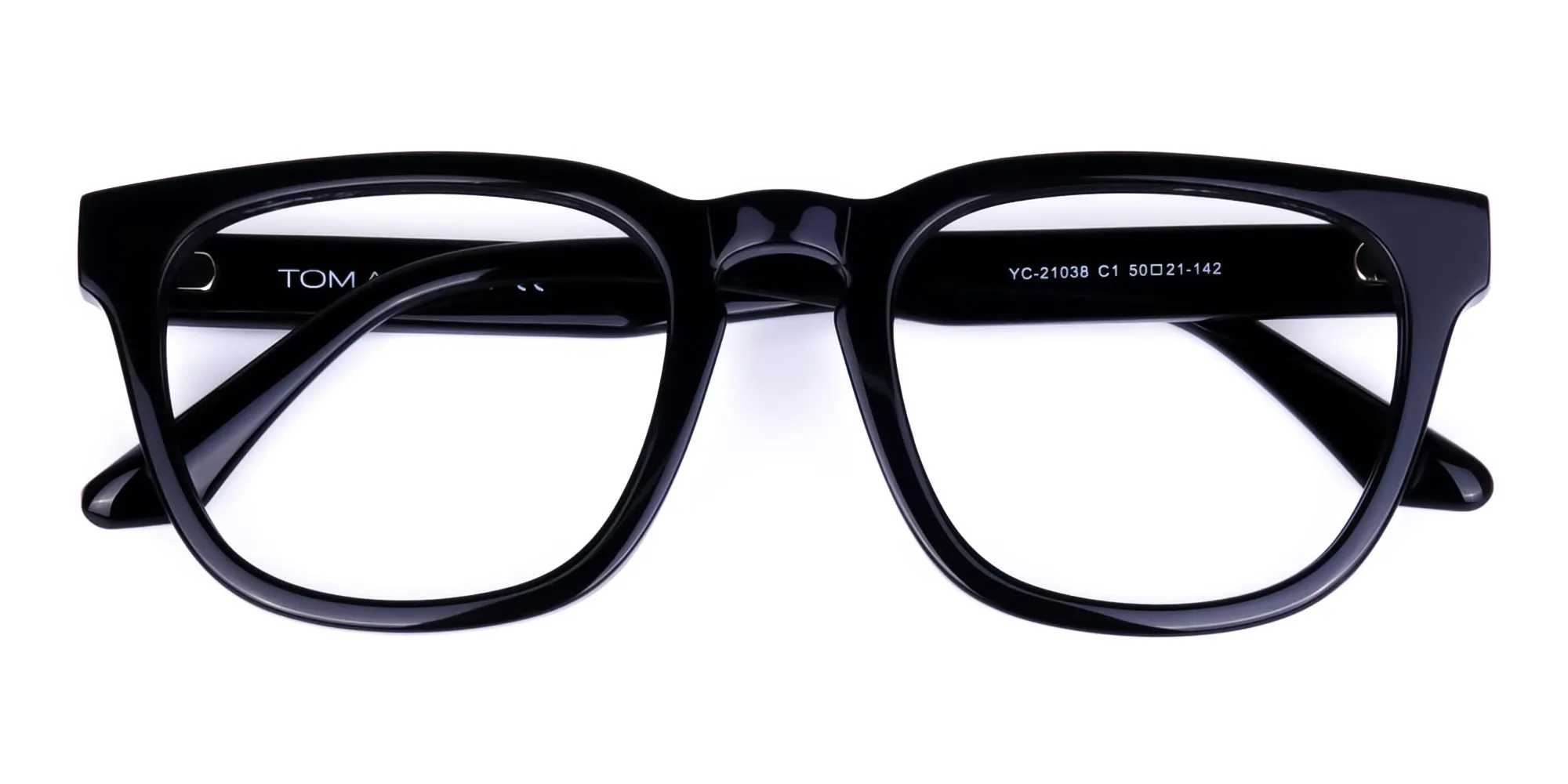 Black Wayfarer Glasses Frame-2