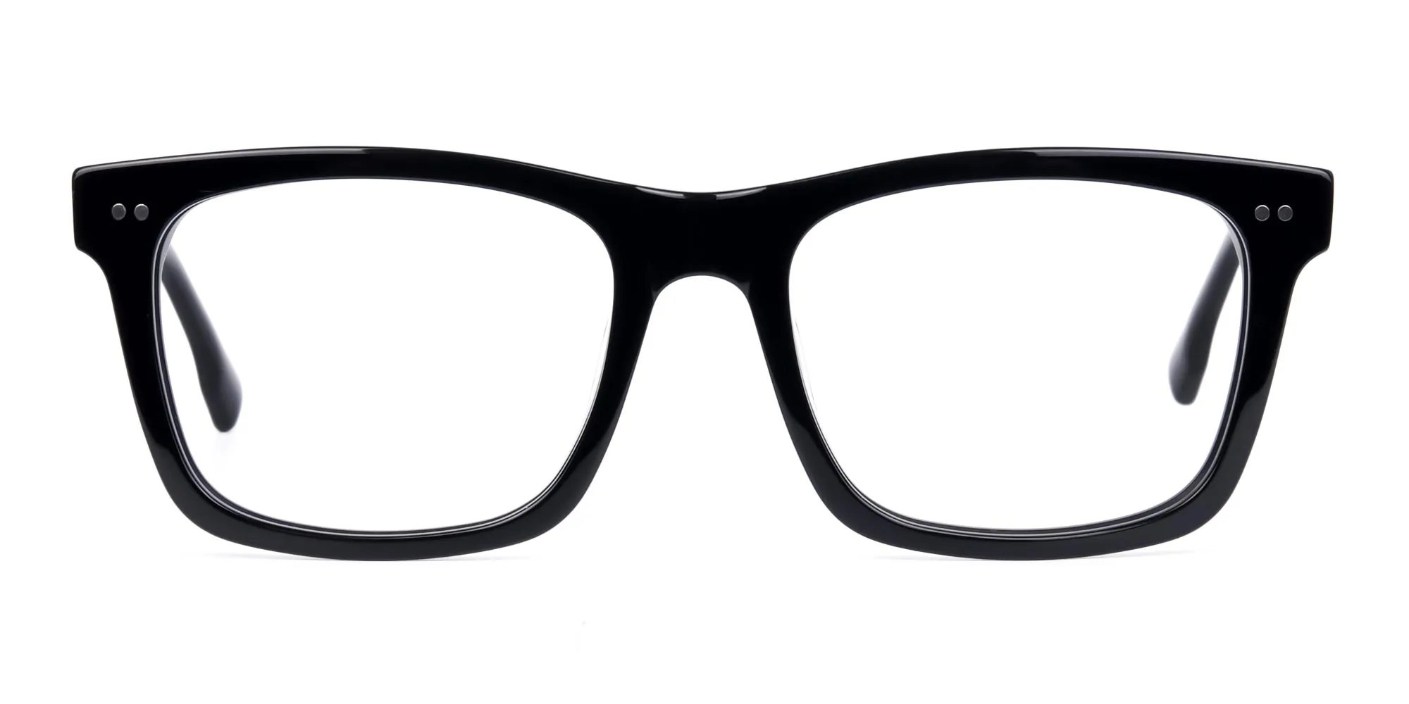 Black Square Glasses Frame-2