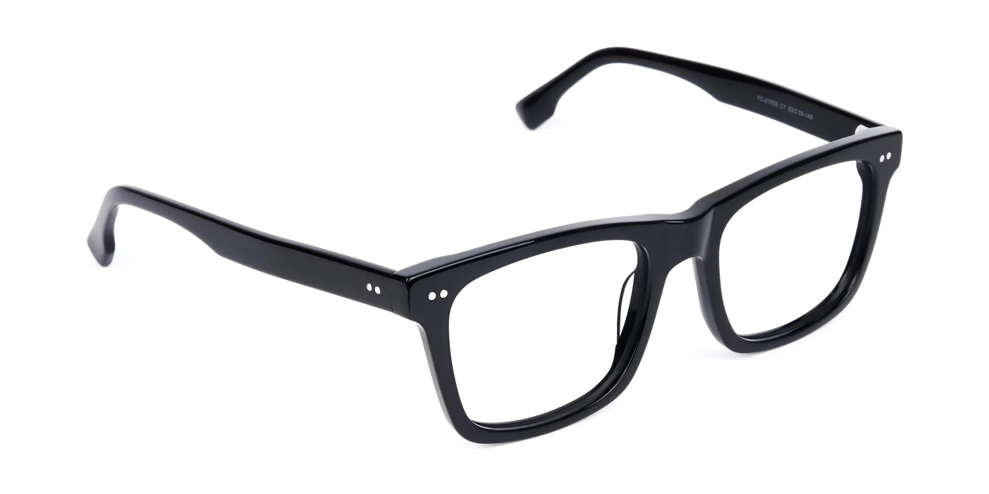 Black Square Glasses Frame-2