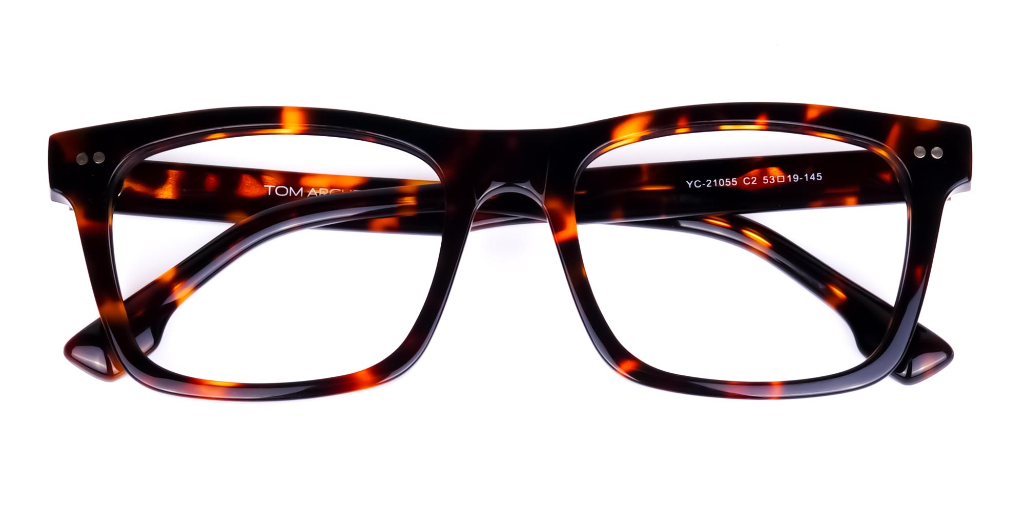 Tortoise and Brown Square Glasses-1