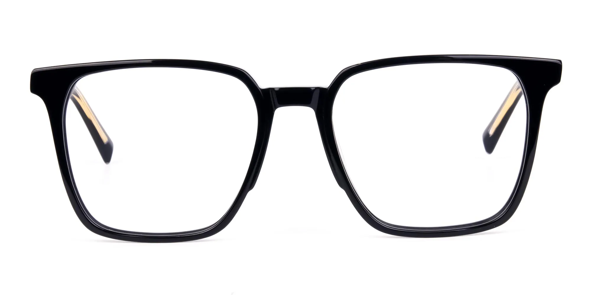 Square Black Eyeglasses-2