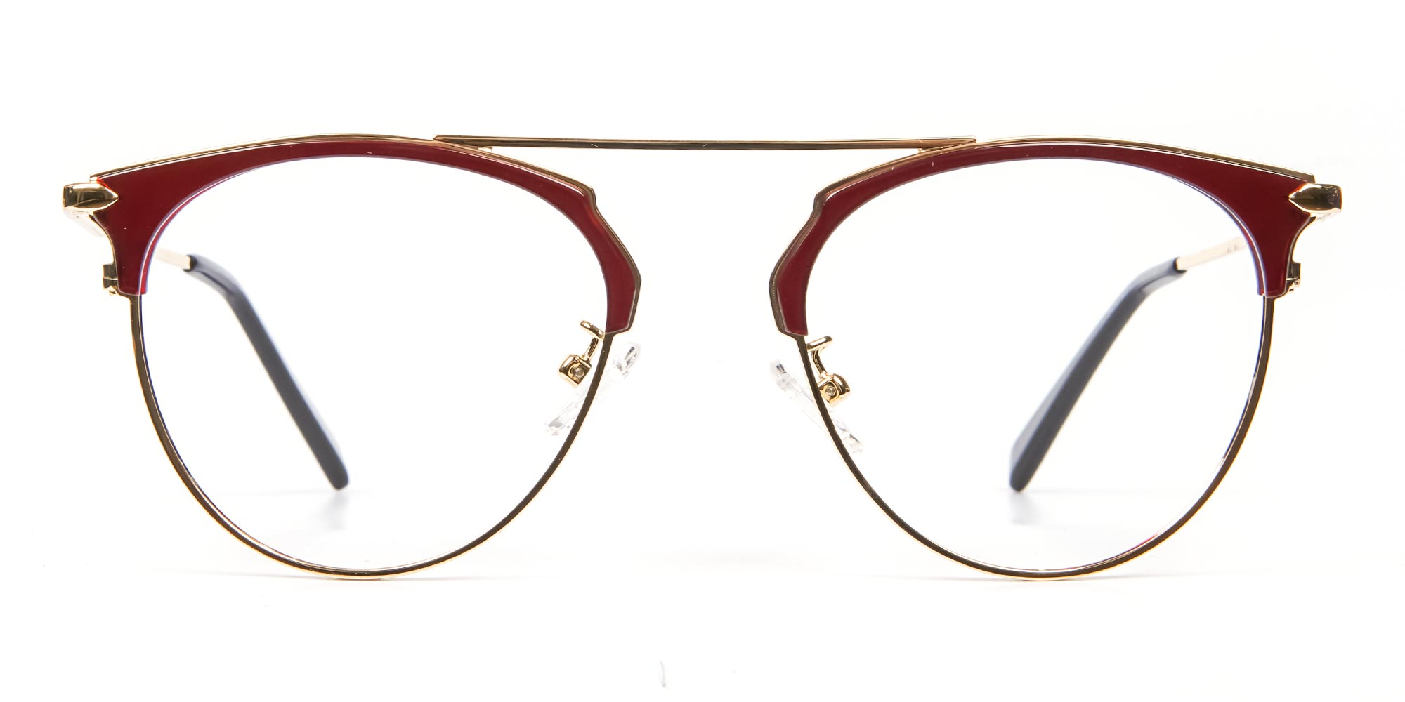 Unique Style Brown Glasses - 1