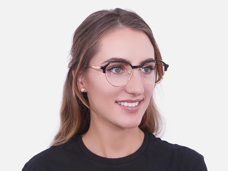Fresh Look Octagon Glasses - 2