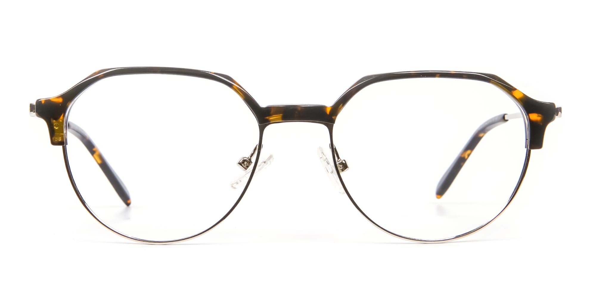 Tortoiseshell Browline Glasses