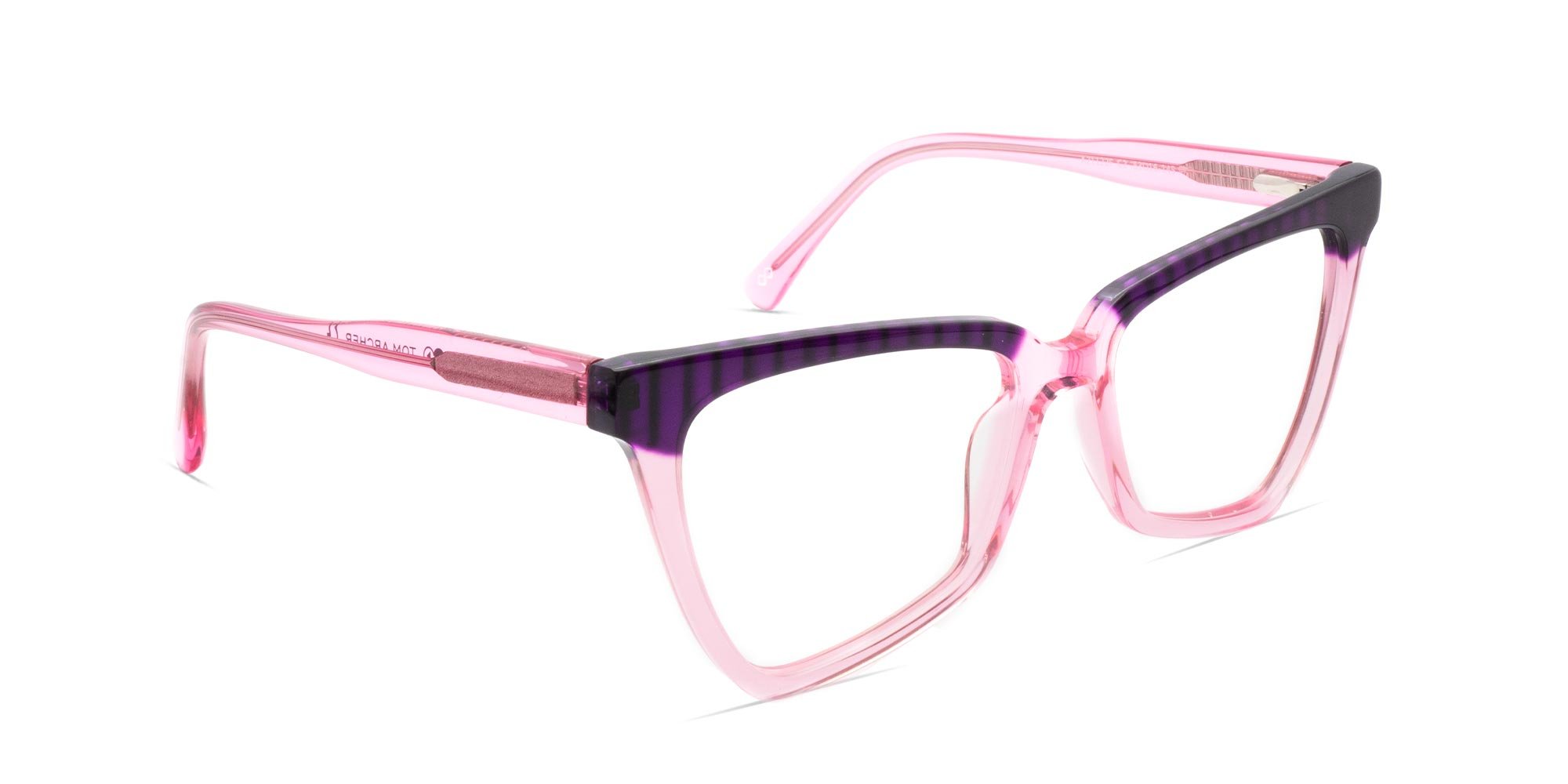 Two Tone Cat Eye Glasses-1