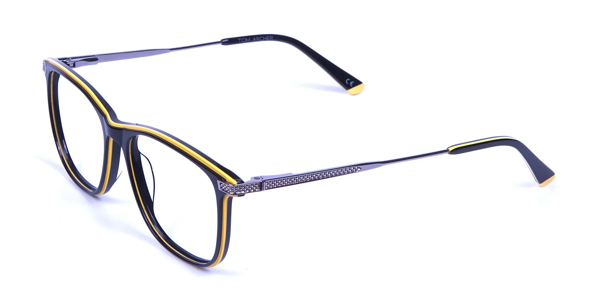 Black & Yellow Rimmed Frames -1