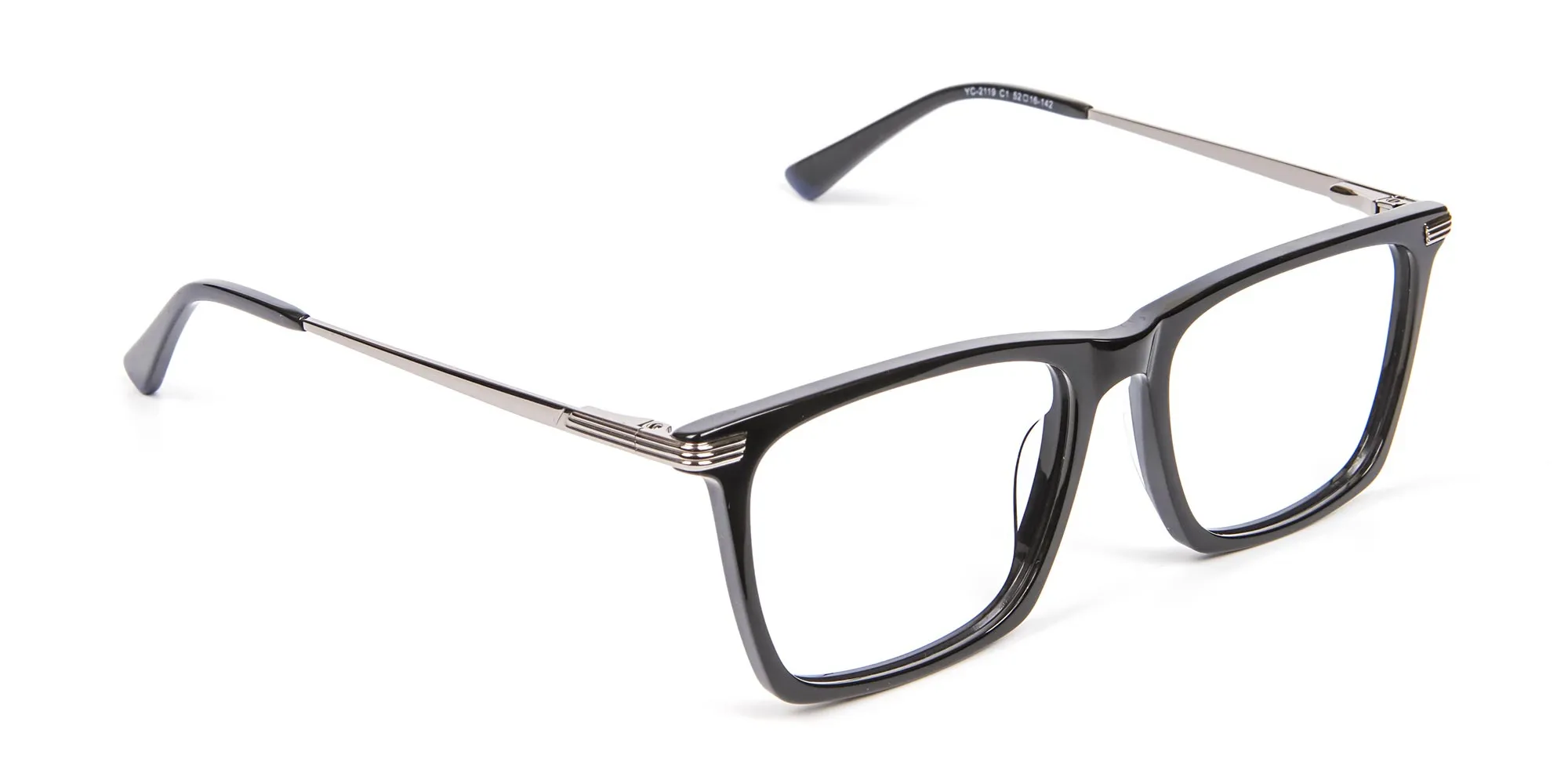Bold black eyeglasses -2