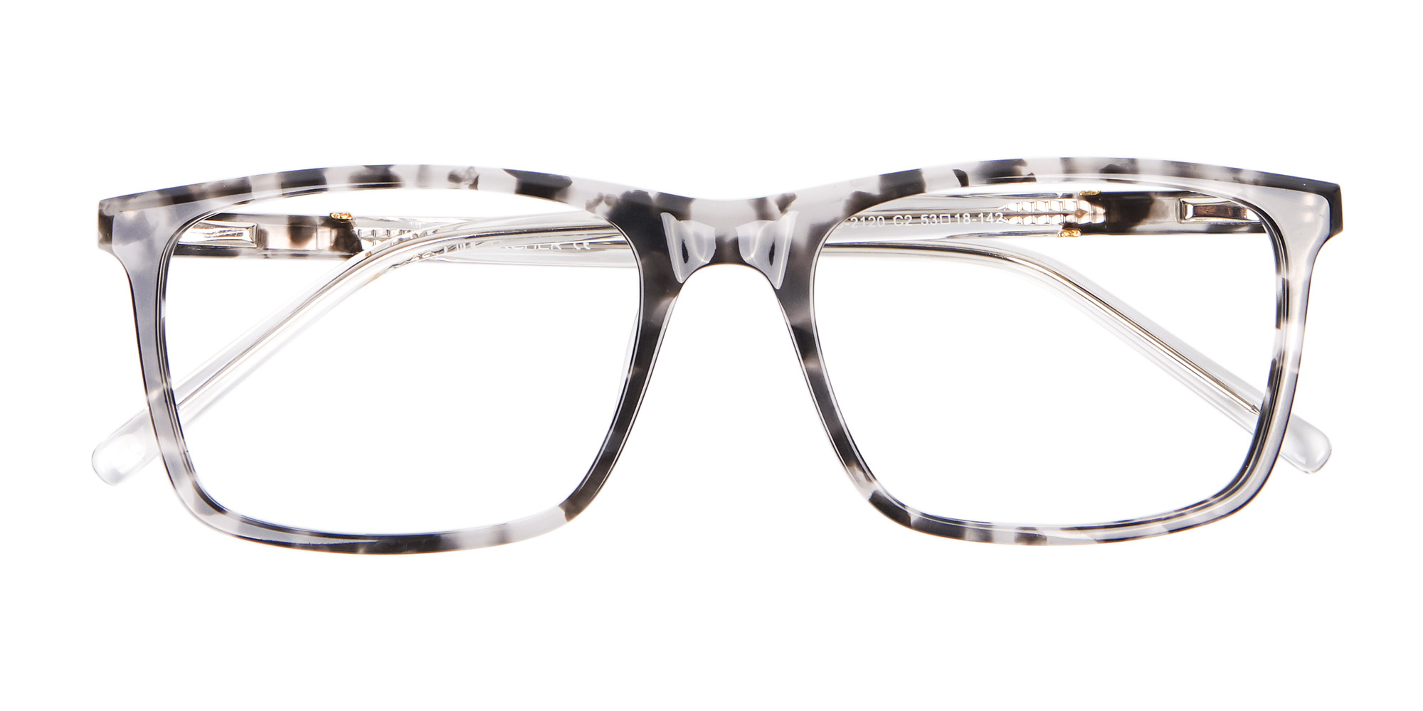 Nerd Chic Rectangular Frame Marble Touch -1