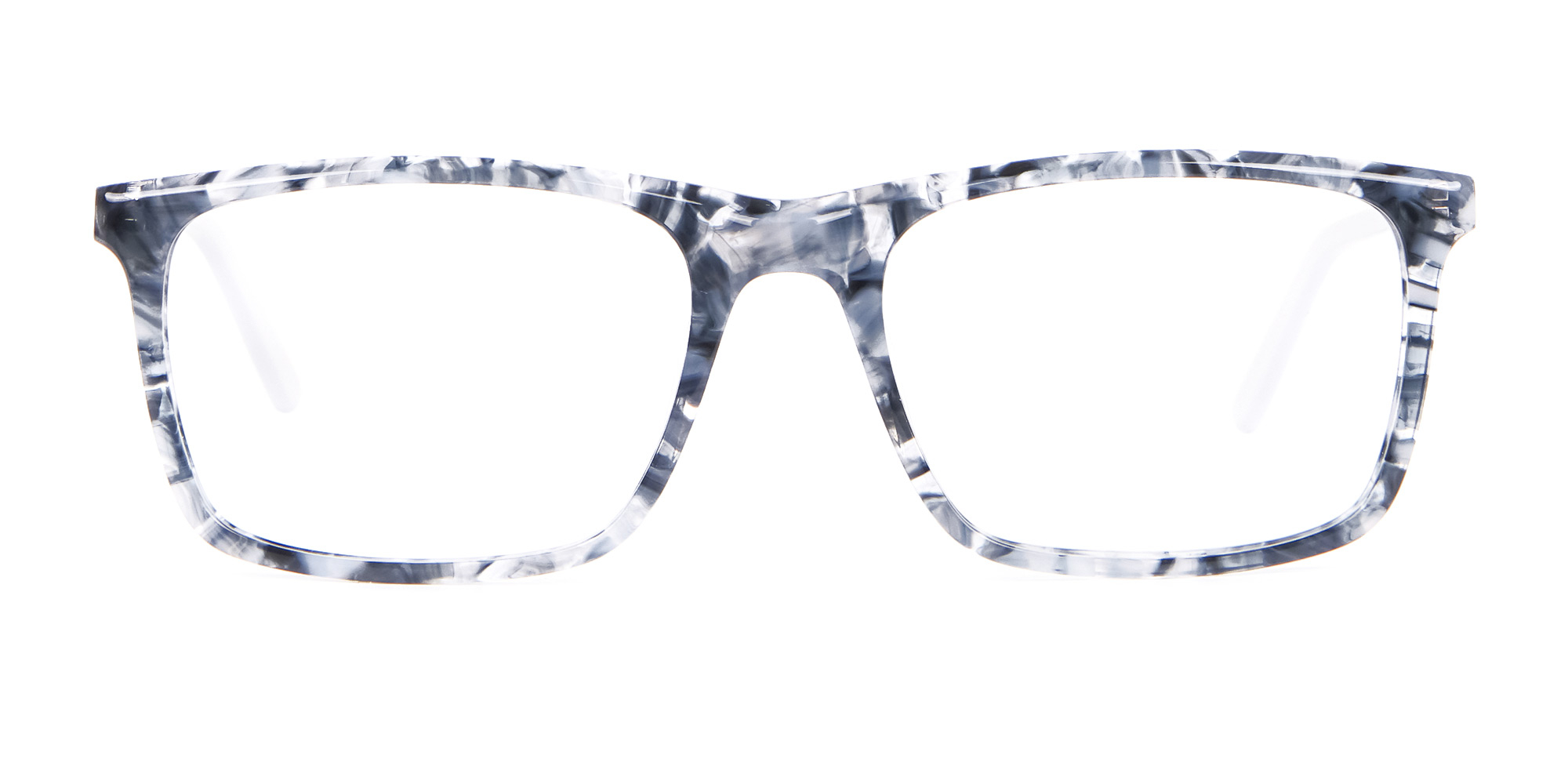Blue Marble Rectangular Glasses, Online UK -1