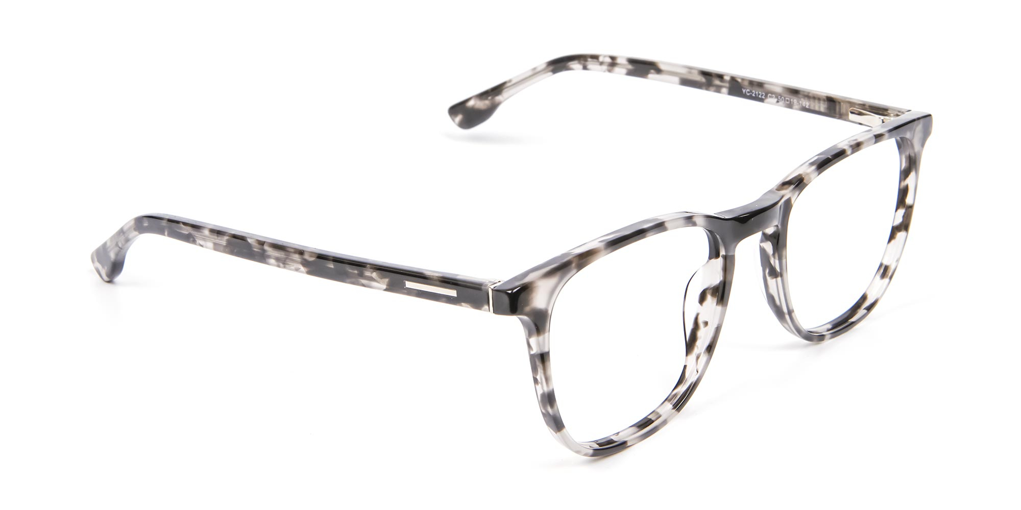 Chic Spotty Black Frame in Square - 1