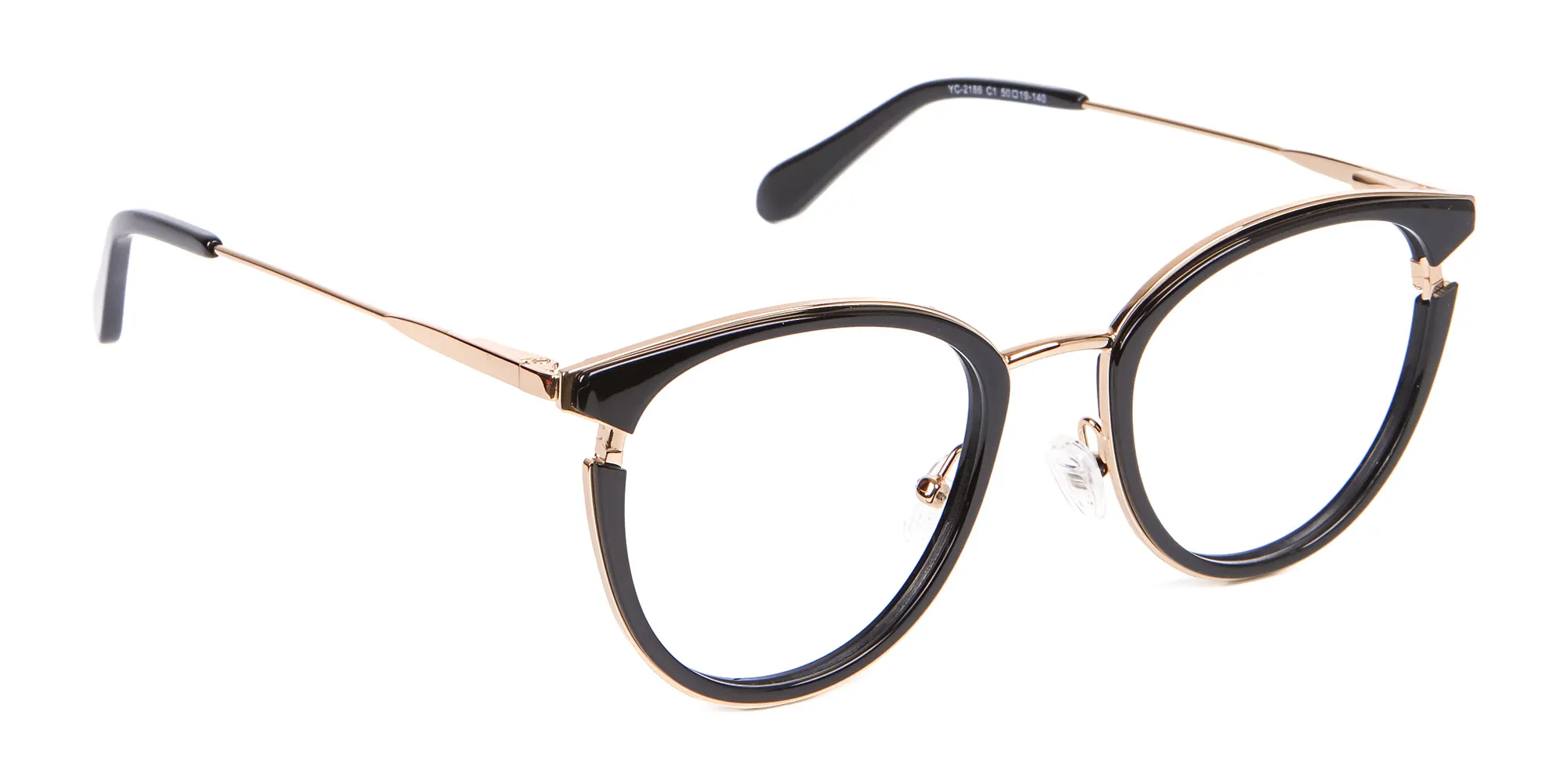 Black & Gold Round Frame Avant-Garde-2