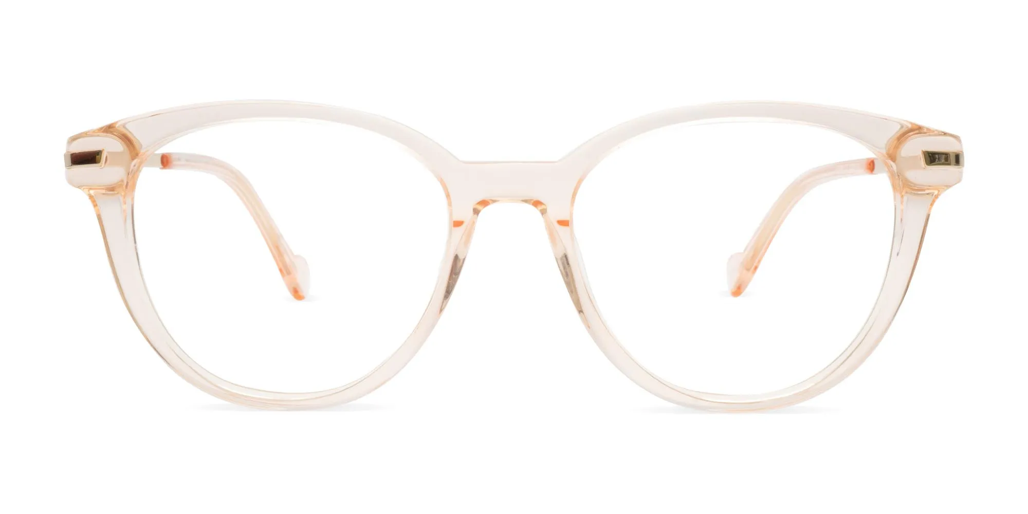 Orange Frame Glasses-2