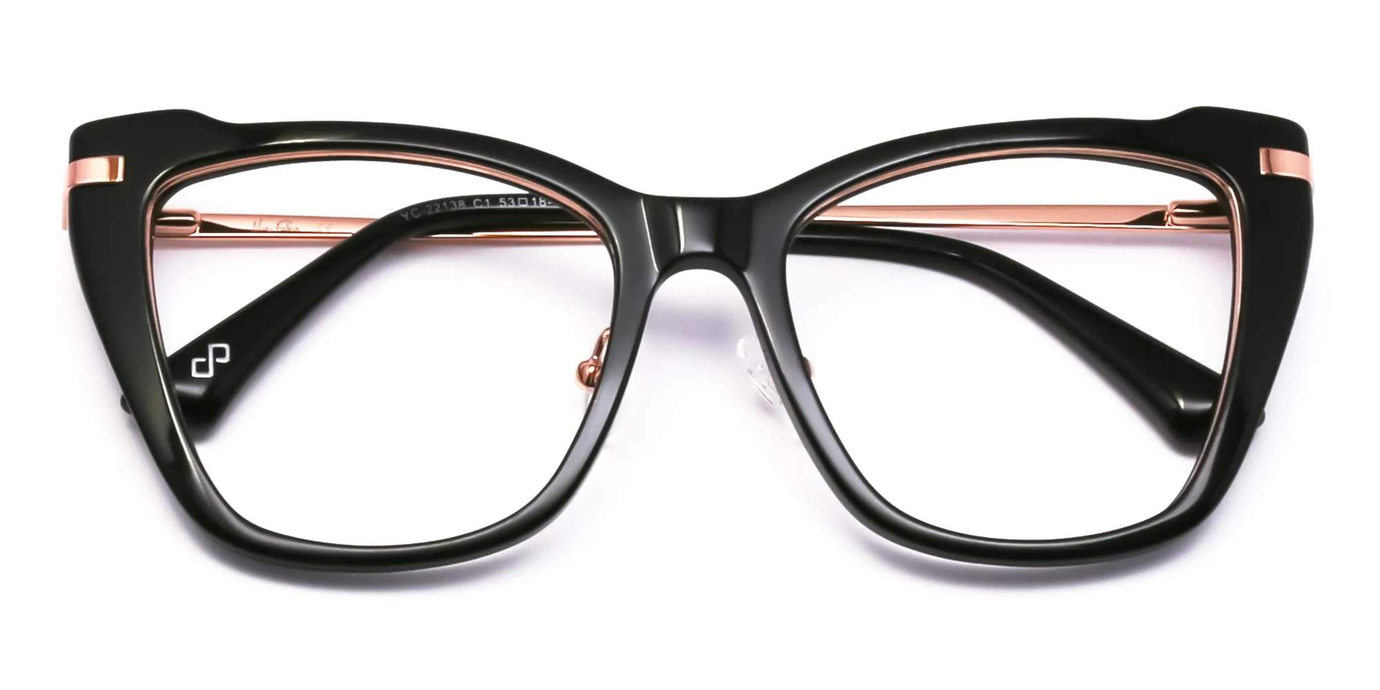 black cat eye spectacles-2