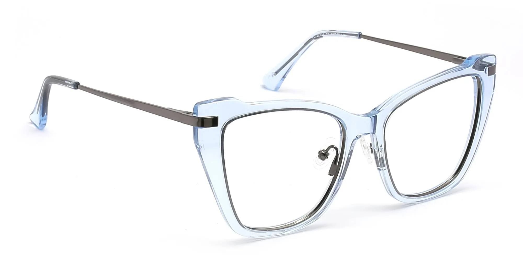 HARRIET 3 - Blue Cat Eye Frames | Specscart.®