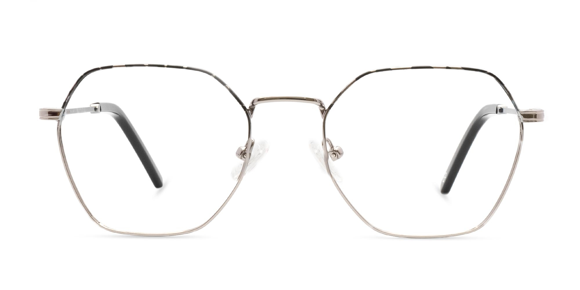Silver Hexagonal Glasses-1