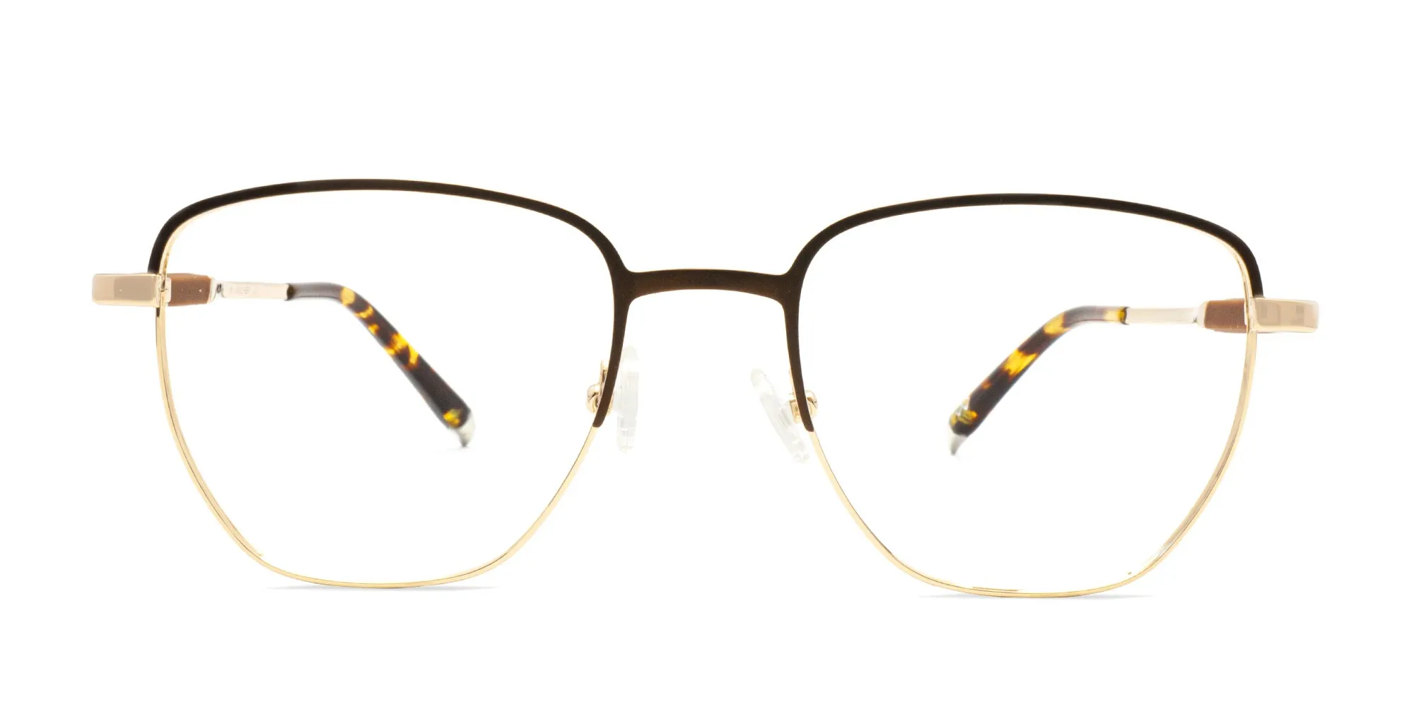 Gold Metal Frame Glasses-2