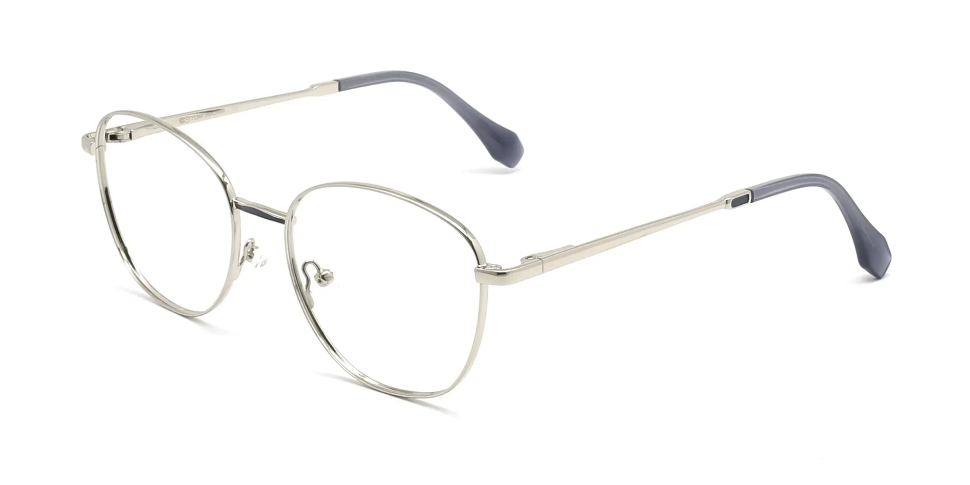 round silver eyeglass frames-2