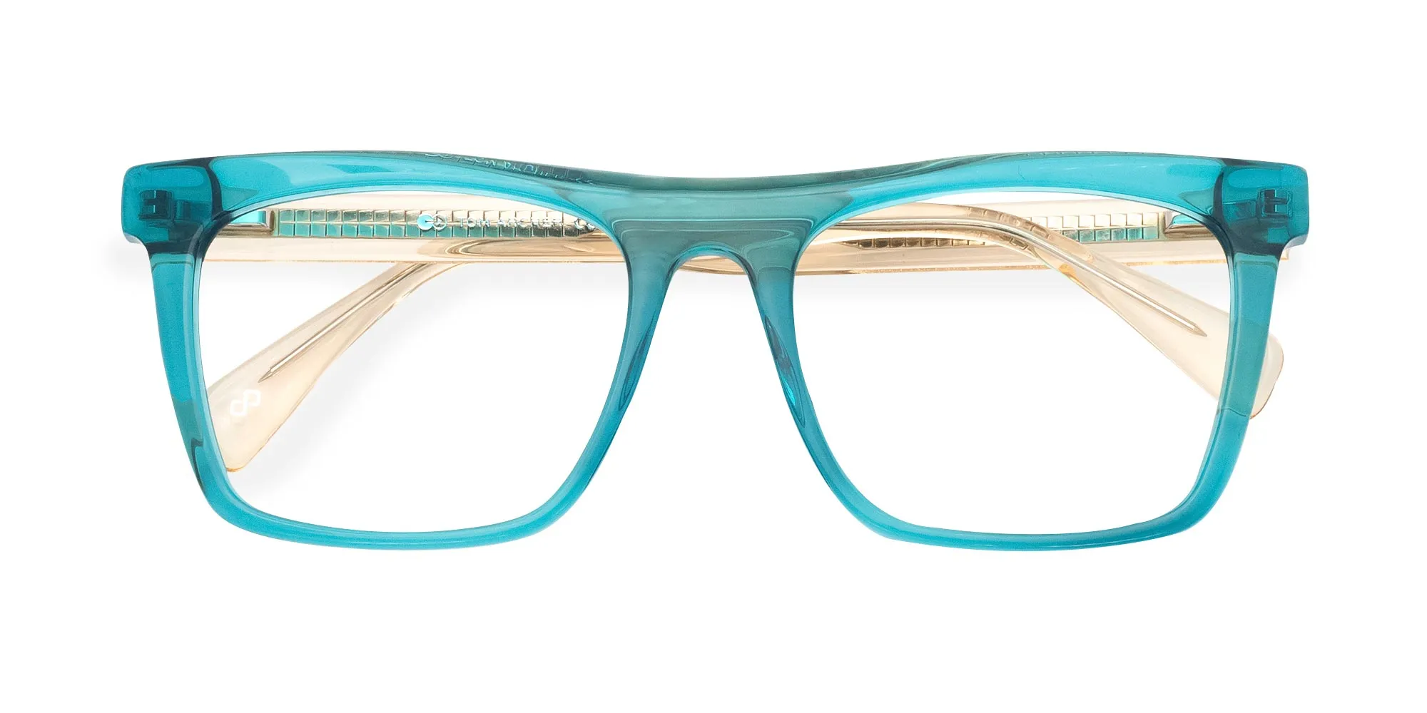 Blue Rectangular Glasses-2