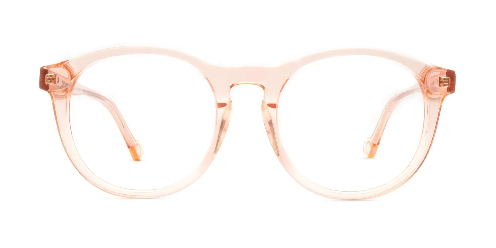 Crystal Pale Peach Glasses-2