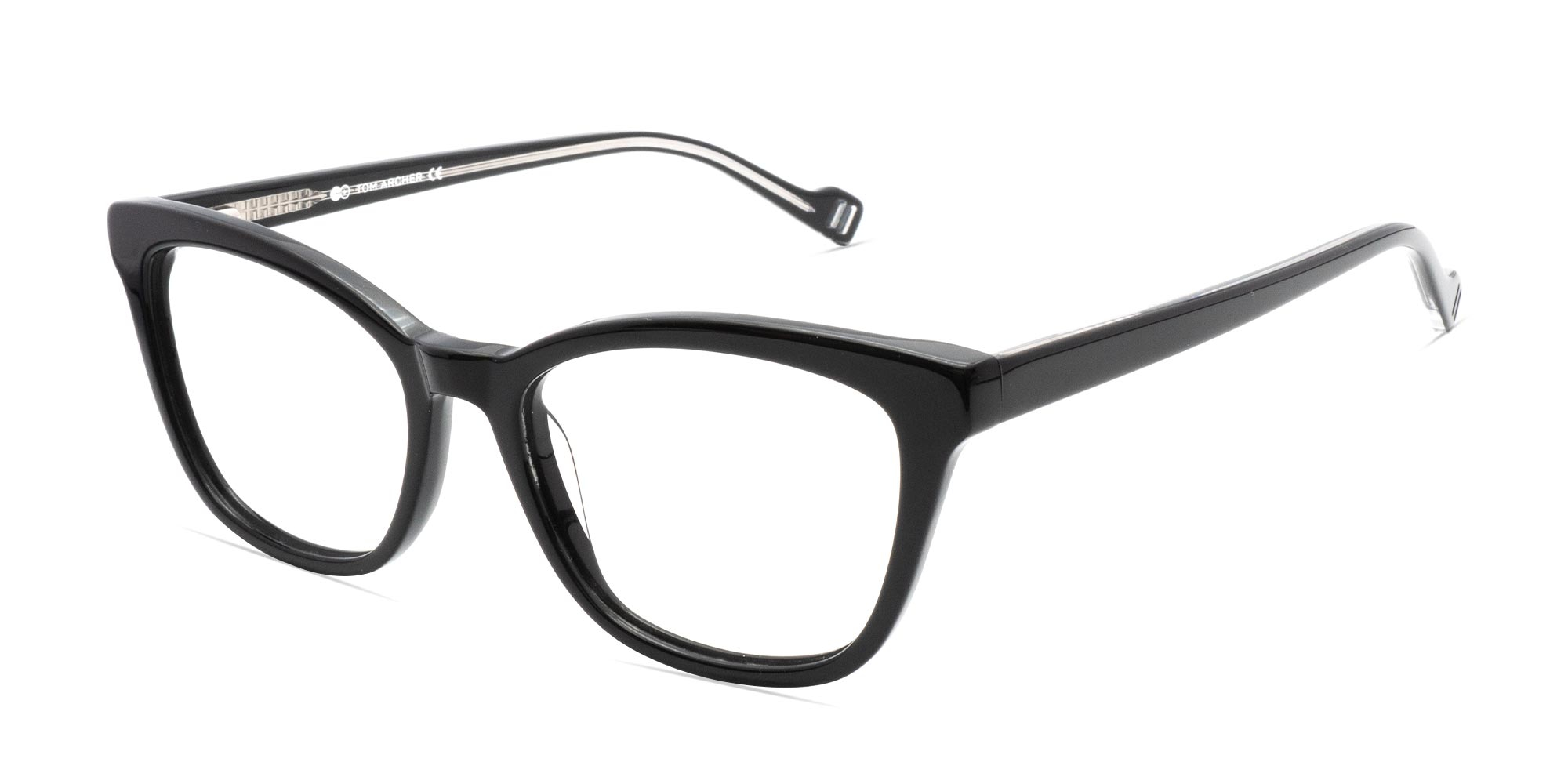 Black Cat Eye Shape Glasses-2