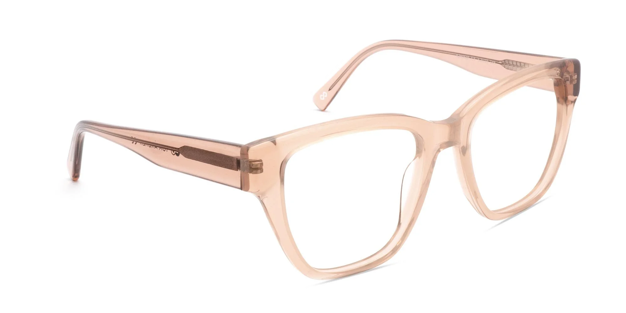 Crystal Brown Square Eyeglasses-2