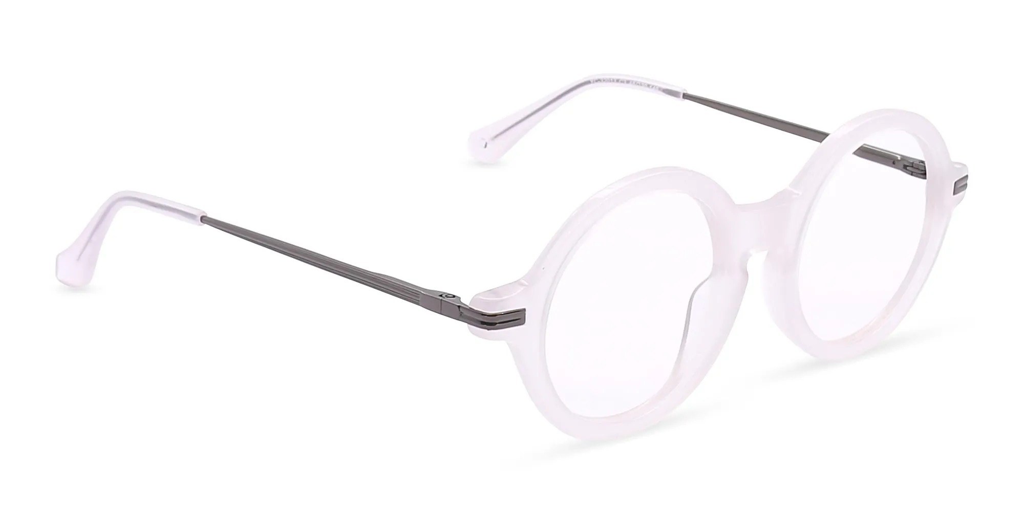 Cloudy White glasses-2