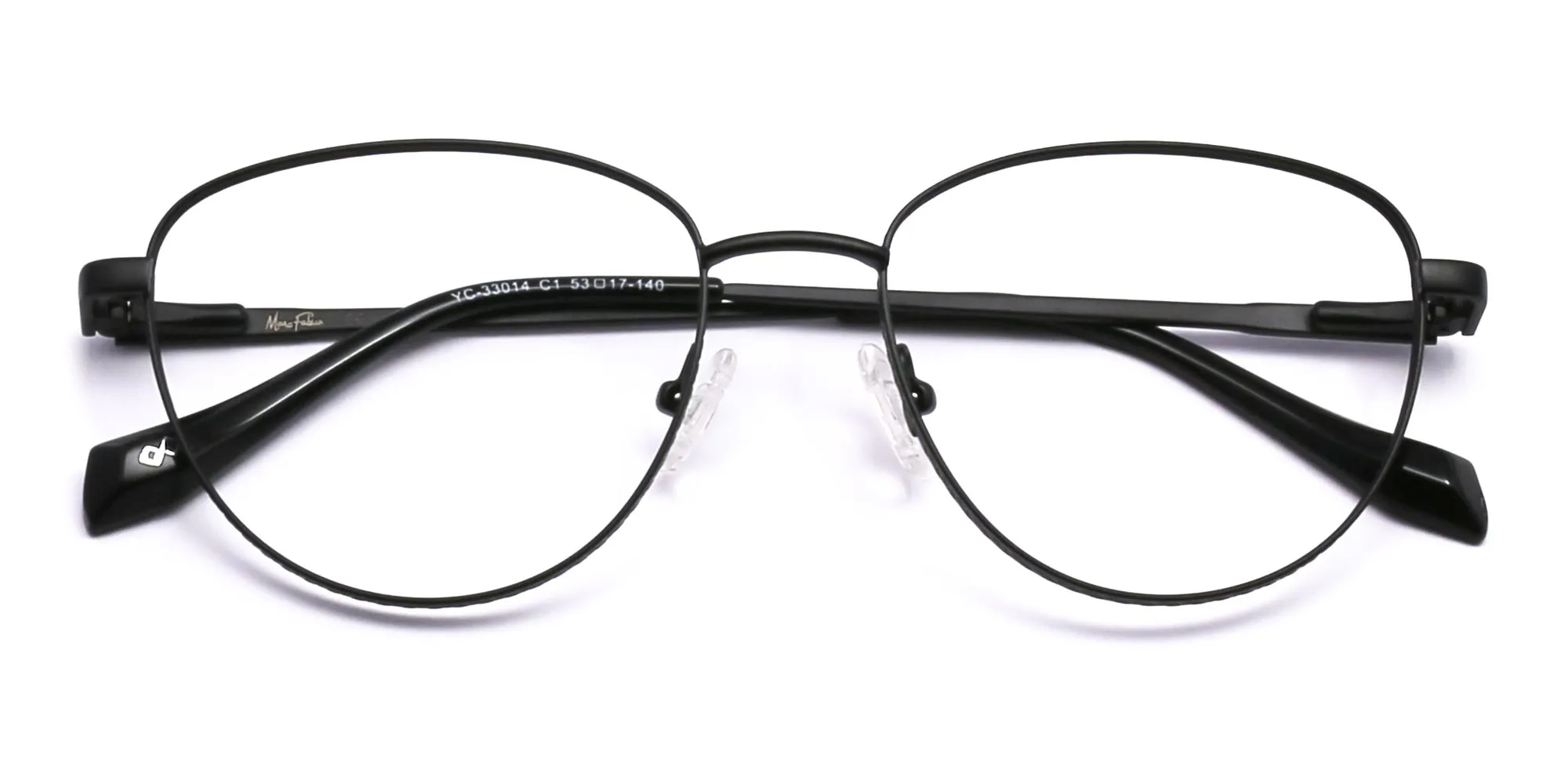 Black Frame Glasses Female-2