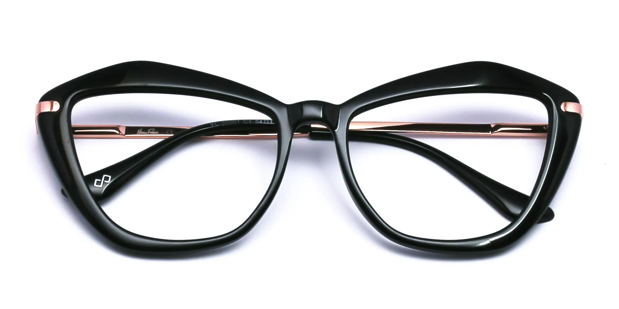 Black Acetate Glasses-2