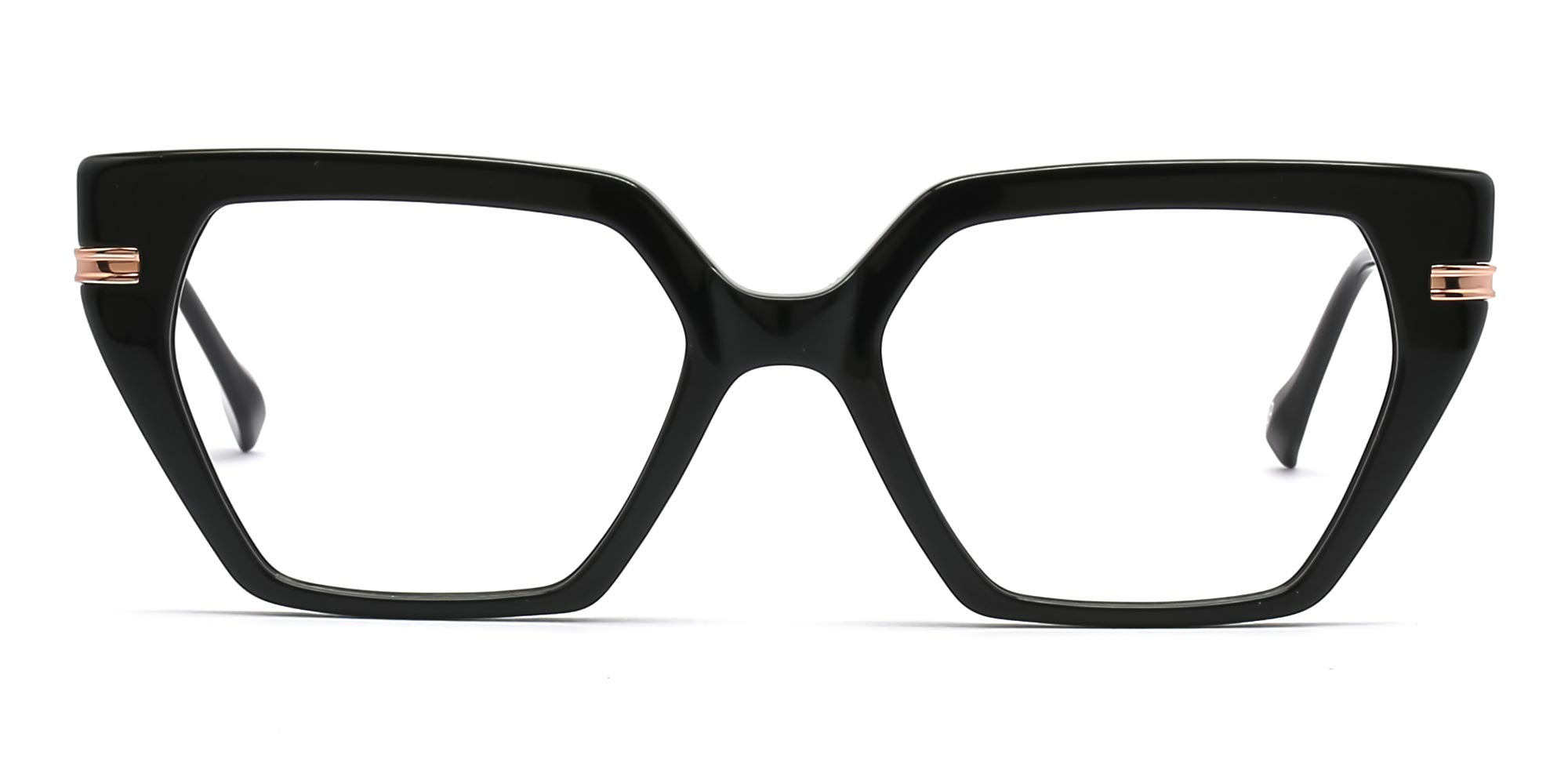 oversized black cat eye glasses-1